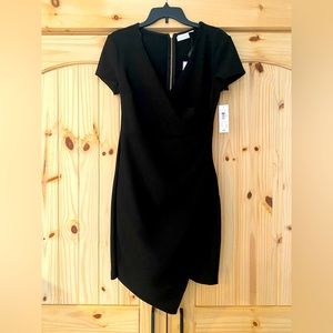Little black dress! Size 6 A-line cocktail dress. NEW WITH TAGS!